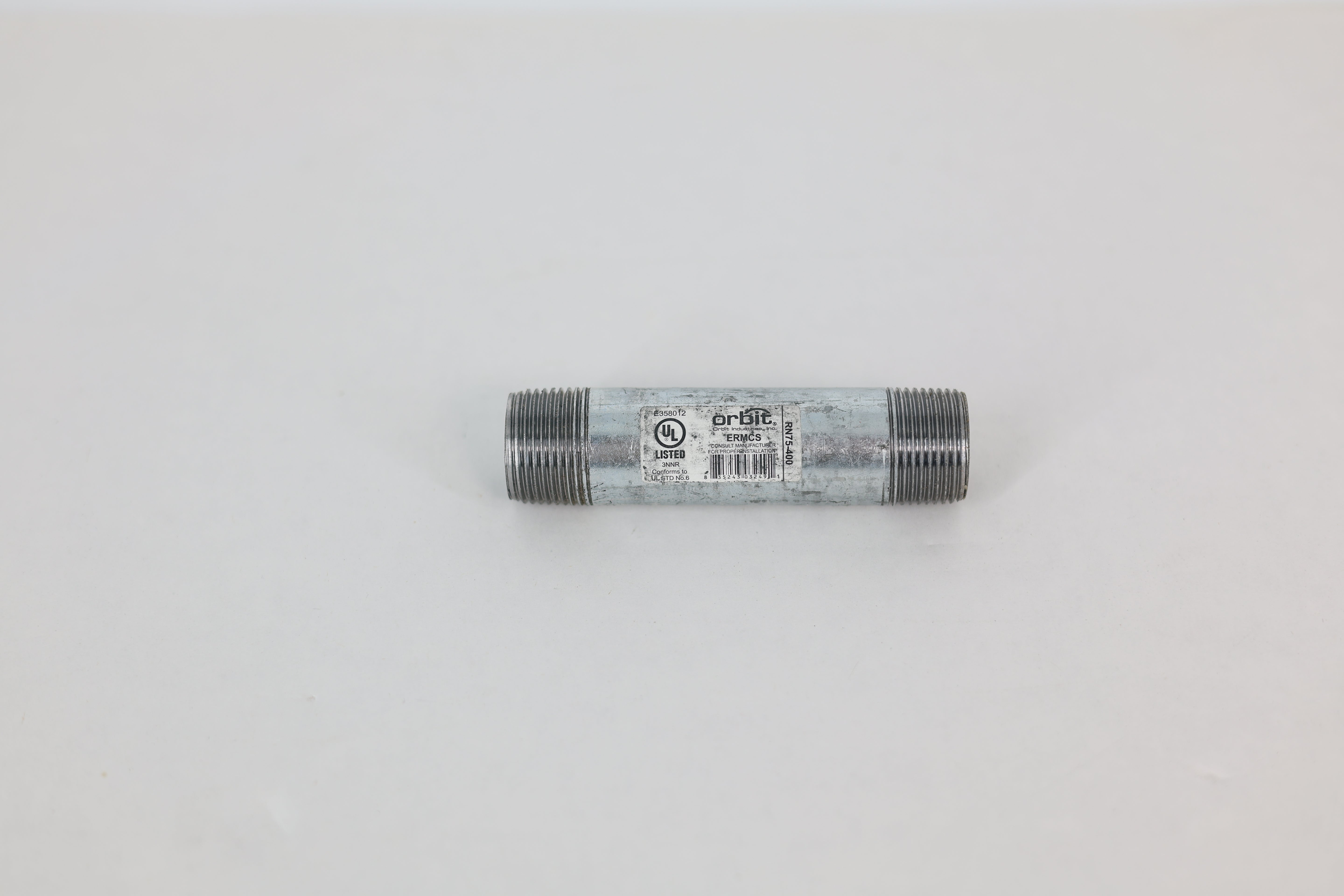 Orbit 3/4" x 4" Rigid Conduit Nipple