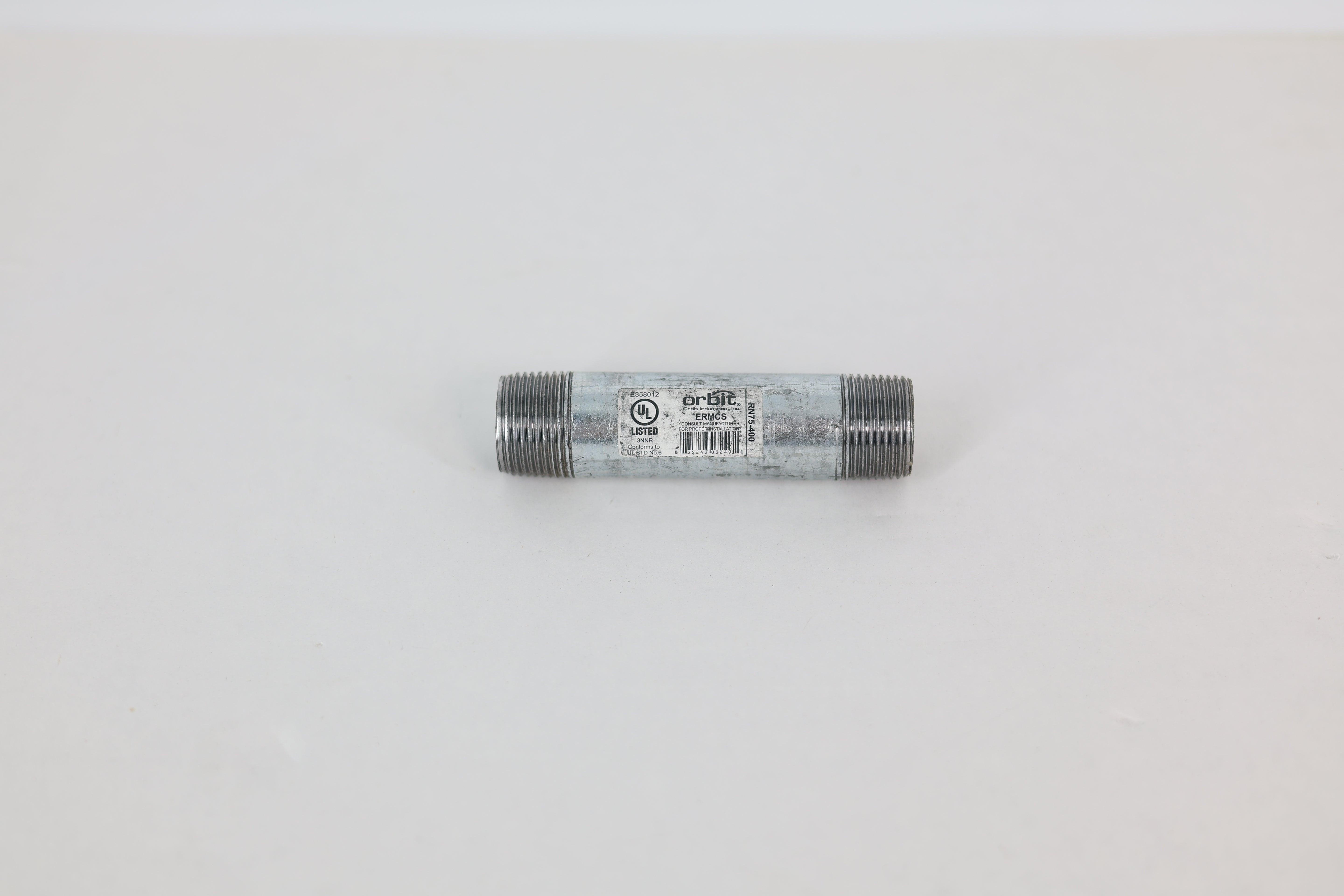 Orbit 3/4" x 4" Rigid Conduit Nipple