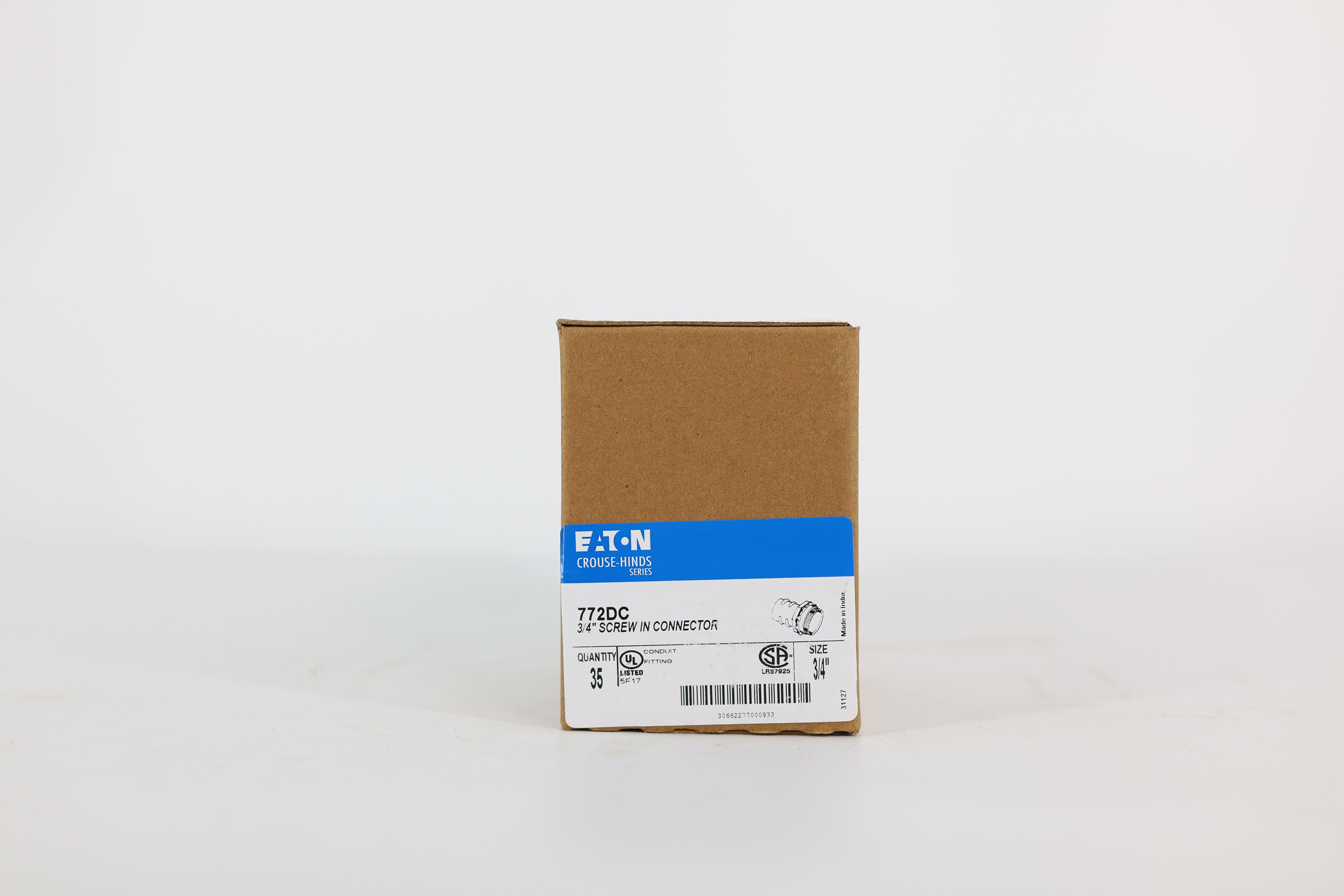 Eaton 3/4" Screw-in Connector (EMT)