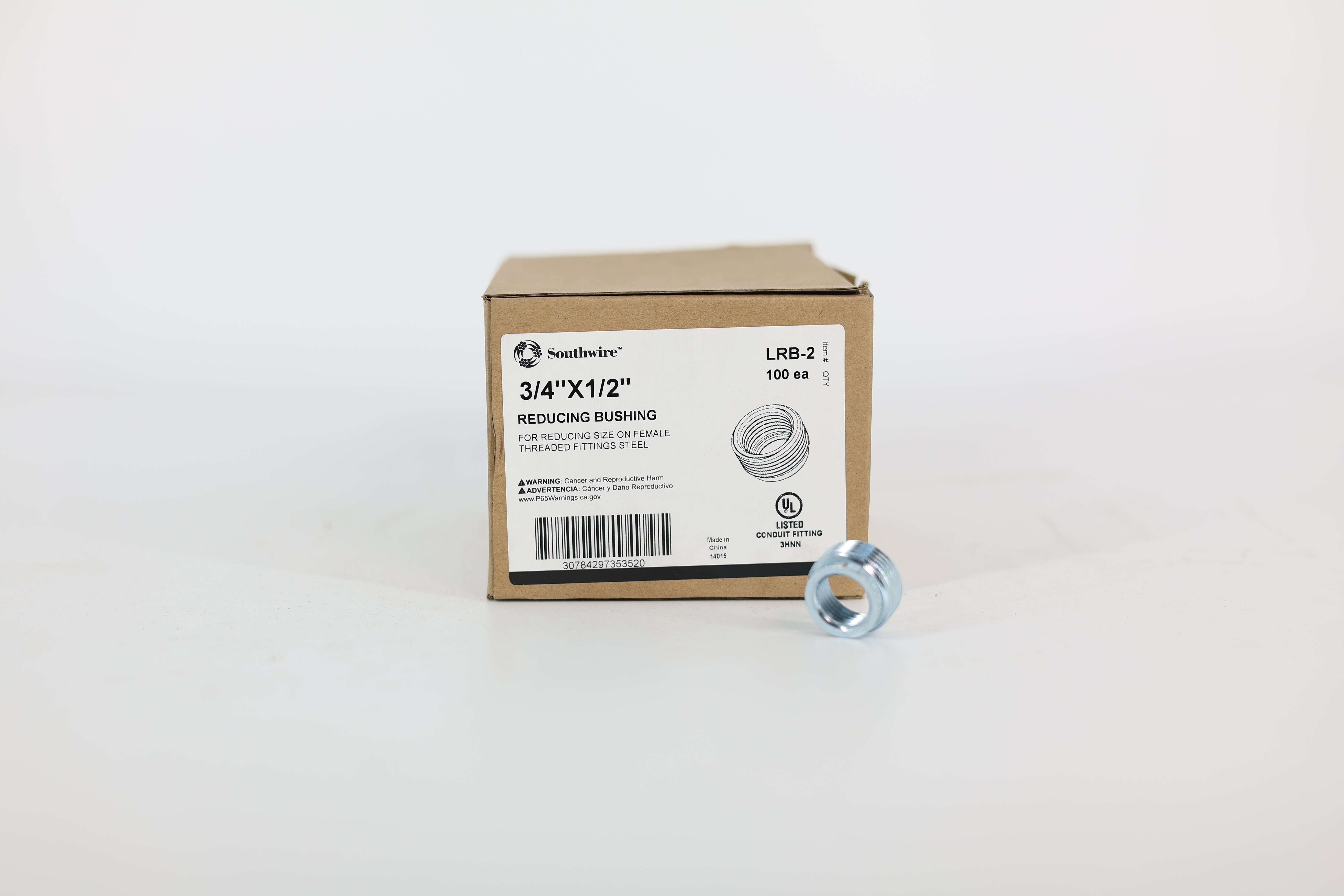 Southwire 3/4" x 1/2" Reducing Bushing