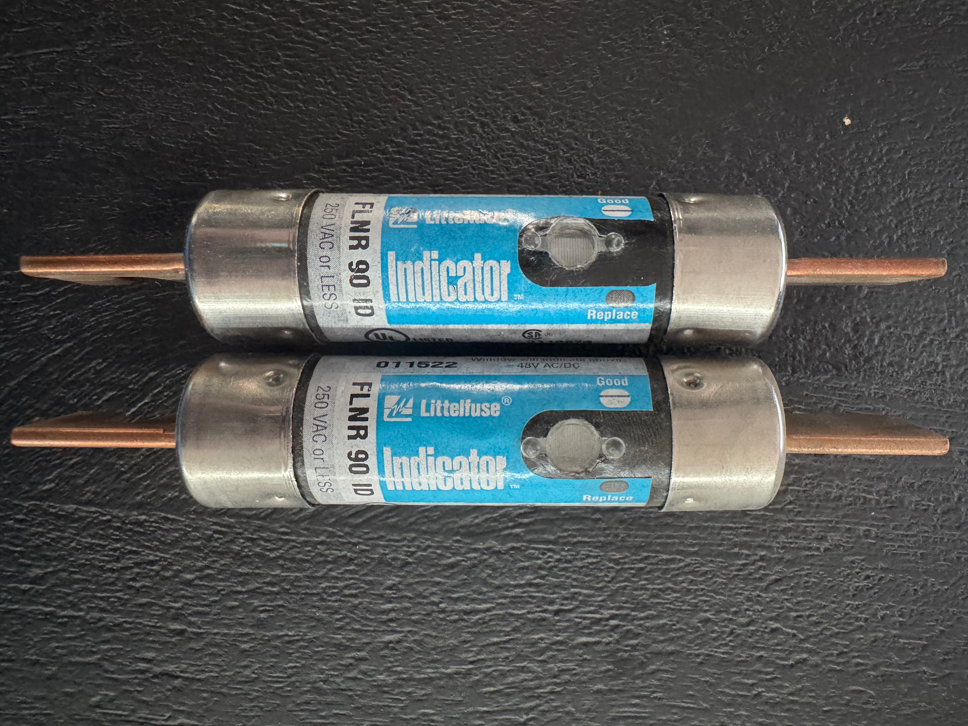 2 Pack Littelfuse FLNR 90 ID