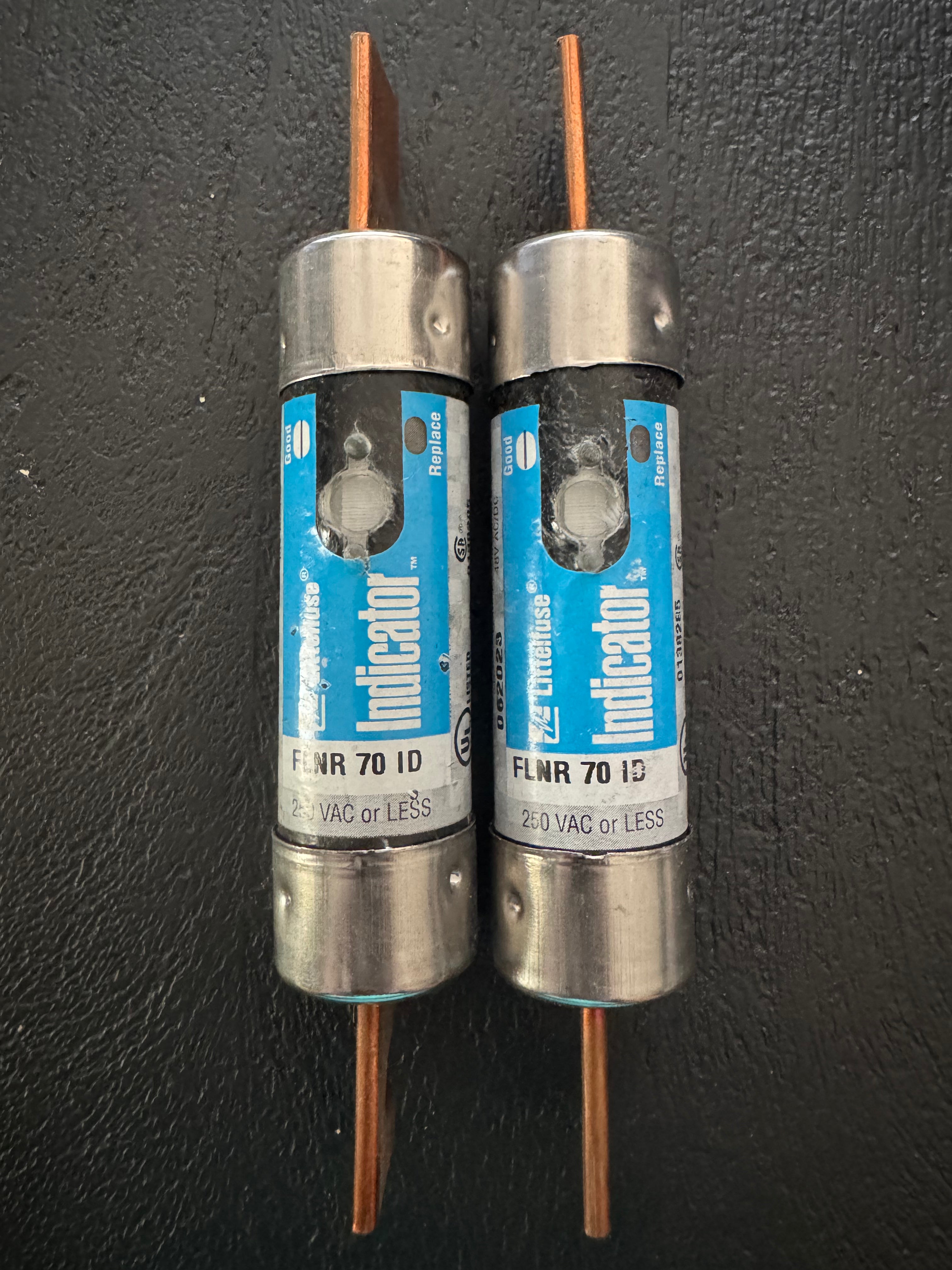 2 Pack Littelfuse FLNR 70 ID