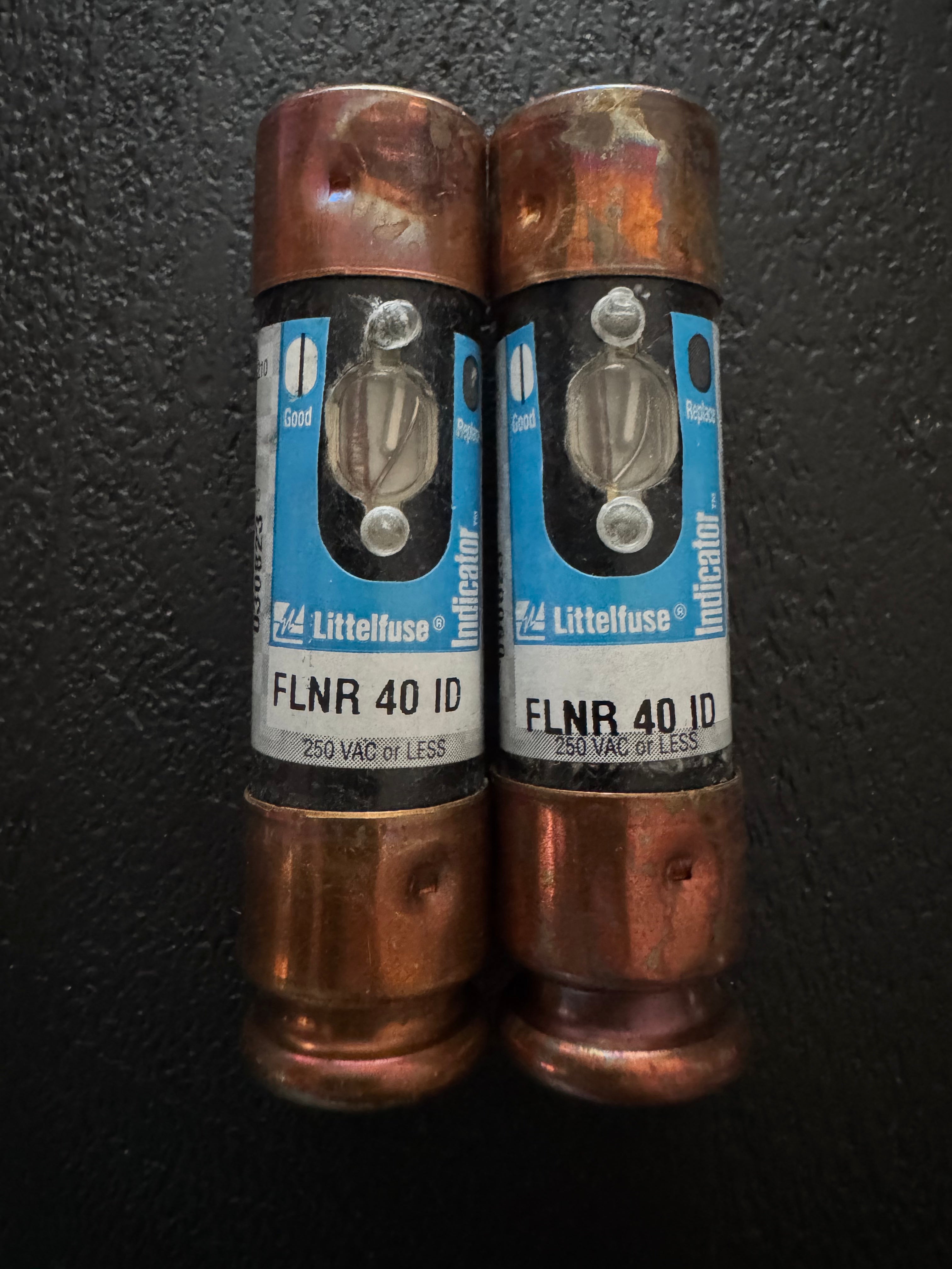 2 Pack Littelfuse FLNR 40 ID