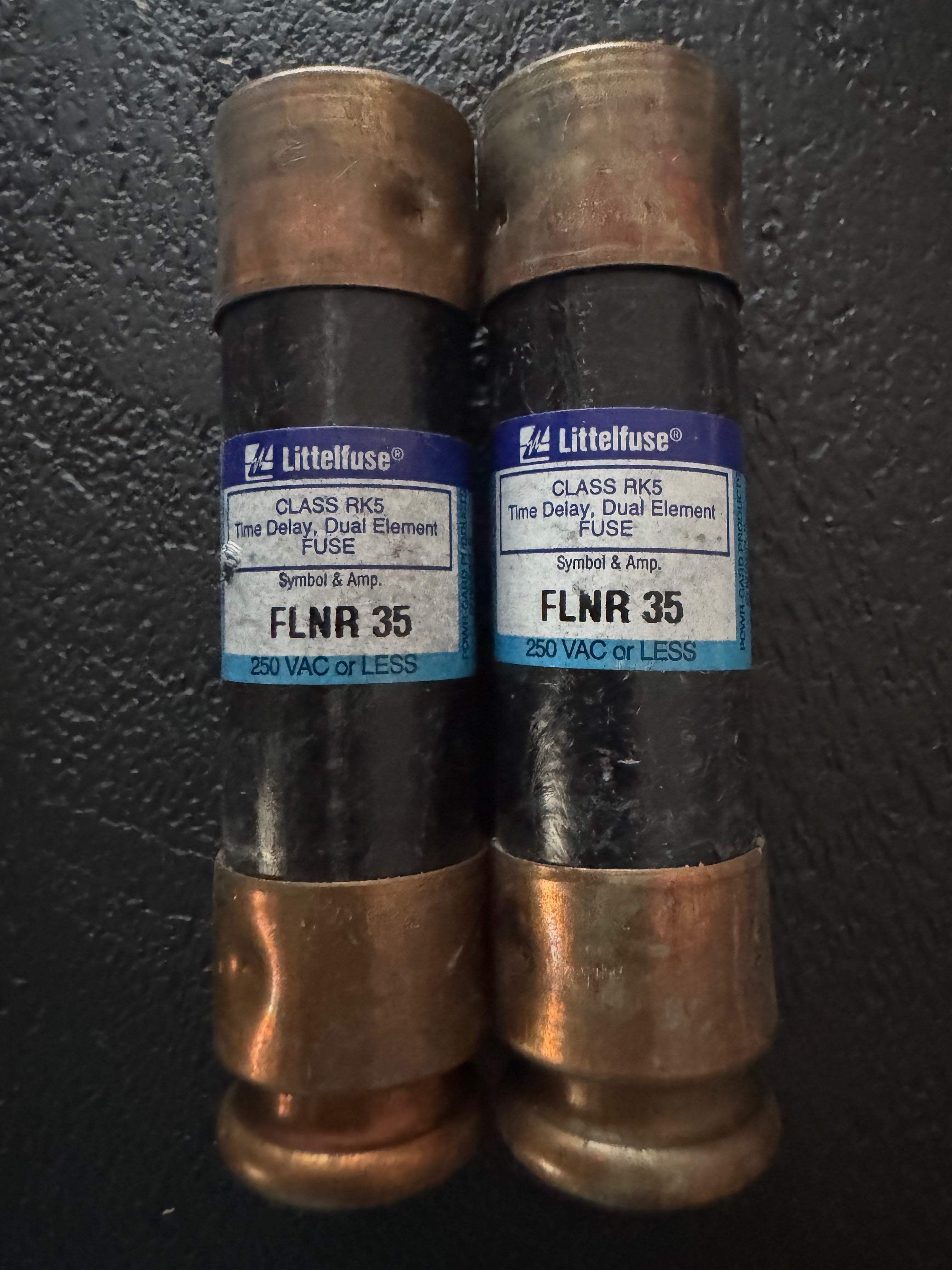 2 Pack 35 Amp Littelfuse