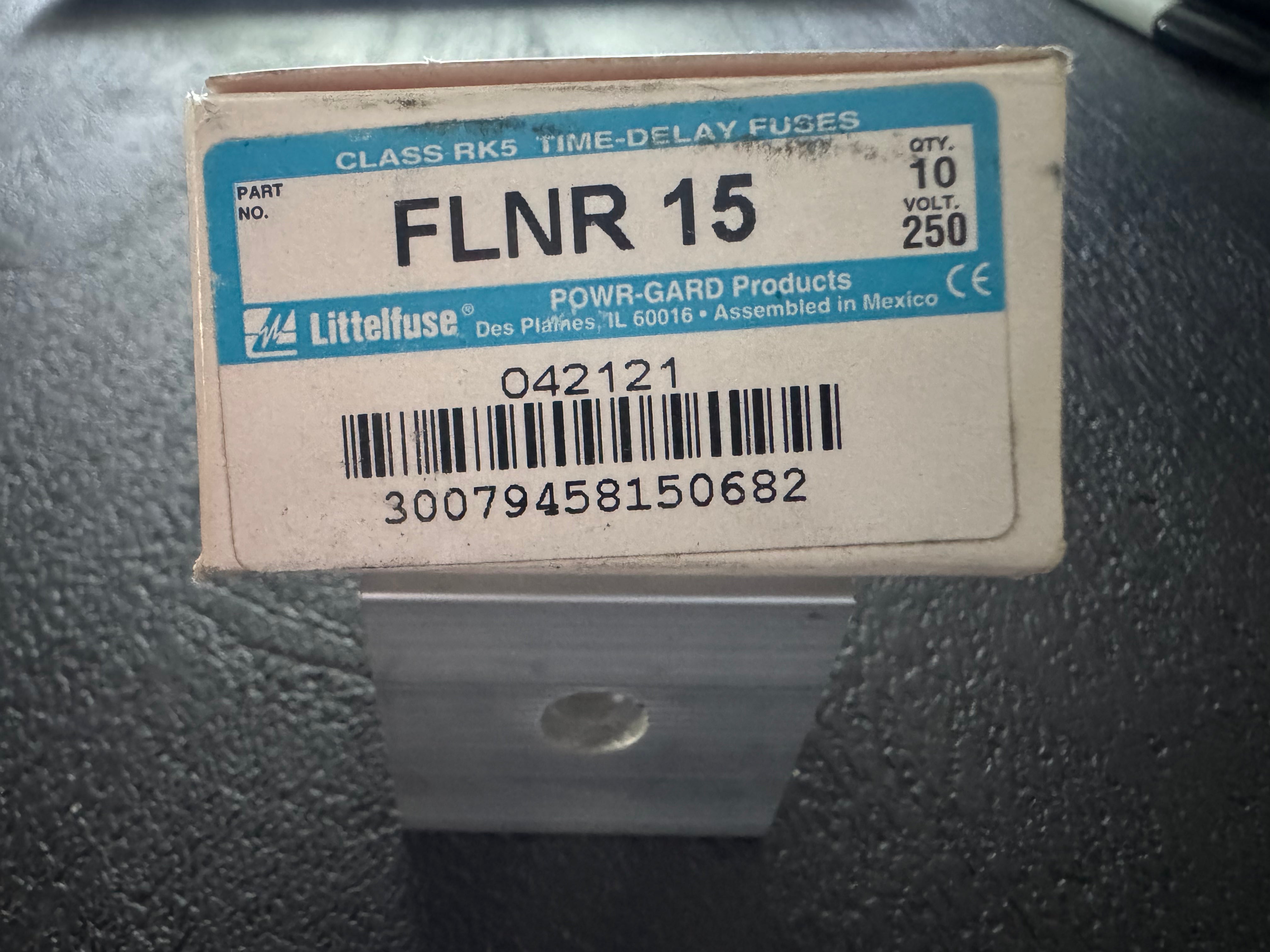 10 Pack Littelfuse 15 Amp