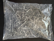 250 Unpainted ATLAS #10 x 2-1/2 Pole Barn Roofing metal to wood screws 2.5 inch